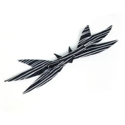 Jack Bow Tie Big Black Stripe Necktie Christmas Halloween Cosplay Props Accessories 1pcs Takerlama