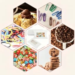 50PCS Pillow Shape Candy Box with Window Wedding Christmas Kraft Paper Cookie Gift Packaging Boxes Birthday Party Supplies