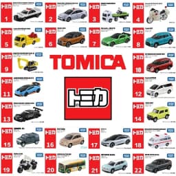 Takara Tomy Tomica No.1-No.20 Simulation Alloy Car Model Reproduction Series1/64 Children Christmas Gift Boys and Girls Toys