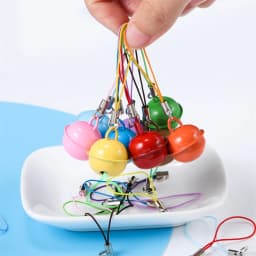 20-100Pcs Lanyard Lariat Cord Lobster Clasp Rope Christmas Bell Keychain Hooks Mobile phone Strap Charm Keyring Bag Accessories