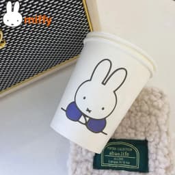 Cute Miffy Kawaii Cartoon Ins Paper Cup Thickening 250ml High Temperature Resistance Disposable Cups Christmas Gift