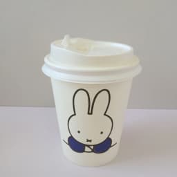 Cute Miffy Kawaii Cartoon Ins Paper Cup Thickening 250ml High Temperature Resistance Disposable Cups Christmas Gift