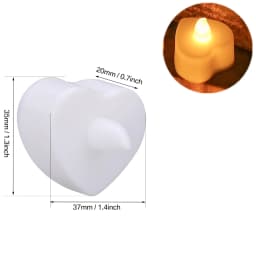 24/48 Pack Flameless Votive Candles Electric Battery Operated LED Tea Lights Fake Candle Warm White for Wedding Table Christmas