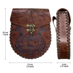 1pc Halloween Christmas Medieval Knight Waist Pouch Renaissance Belt Set Viking Warrior Cosplay Costume
