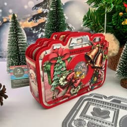 Alinacutle Camera Album Metal Cutting Die Cut for Christmas Gift Paper Craft Handmade Card Making DIY Greeting Card Scrapbooking