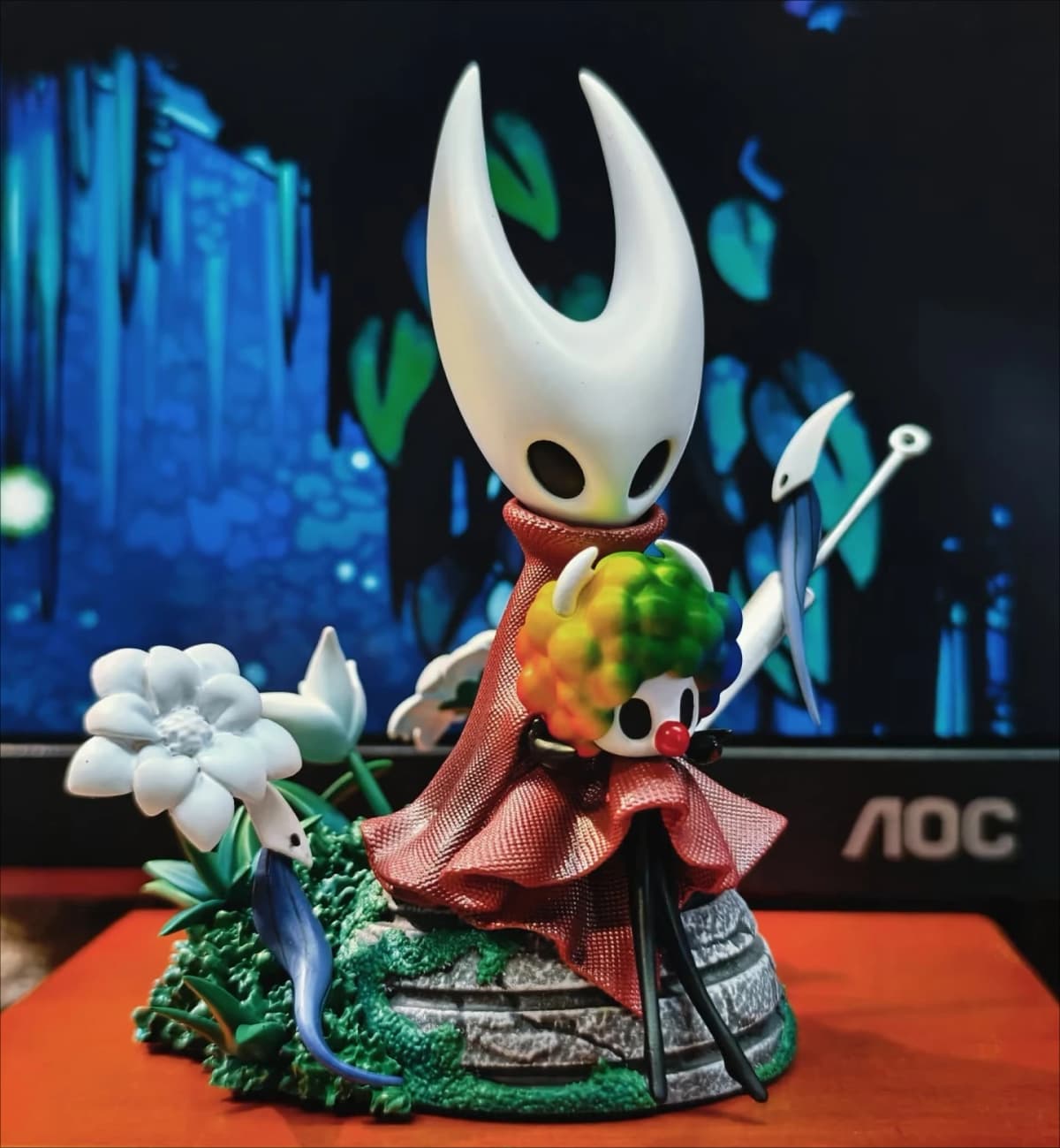 Game Hollow Knight Figure Hornet PVC Action Figure Collectible Model Boy birthday Christmas gift game player gifts Desk Decor