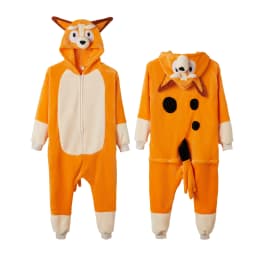 Kigurumi Yellow Bluey Cartoon Pajamas Onesies Women Men Animal Pyjamas Jumpsuits Christmas Halloween Cosplay Party Costumes