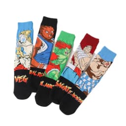 Christmas Warmth Autumn Winter Cotton Socks Anime Japan Game Street Fighter Medium Stockings Ryu Ken CHUN LI GUILE BLANKA ZANGIE