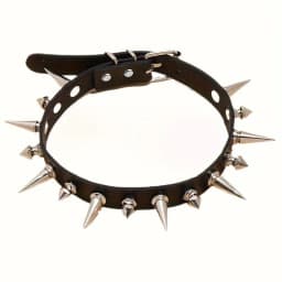1pc Punk Gothic Necklace Rivet Choker Y2K For Men Women New Year Christmas Party Birthday Valentine's Day Lovers Gifts