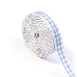 5Yards New 10mm Plaid Cotton Ribbon Wedding Christmas Decoration DIY Sewing Fabric Handmade Bow Ribbons Flower Gift Packaging