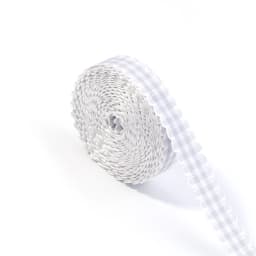 5Yards New 10mm Plaid Cotton Ribbon Wedding Christmas Decoration DIY Sewing Fabric Handmade Bow Ribbons Flower Gift Packaging
