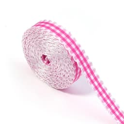 5Yards New 10mm Plaid Cotton Ribbon Wedding Christmas Decoration DIY Sewing Fabric Handmade Bow Ribbons Flower Gift Packaging