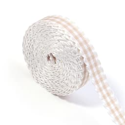 5Yards New 10mm Plaid Cotton Ribbon Wedding Christmas Decoration DIY Sewing Fabric Handmade Bow Ribbons Flower Gift Packaging