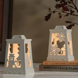 5pcs Christmas Candle Holder Silicone Molds Set, 3 Styles: Snowflake, Snowman & Reindeer – DIY Plaster Lamp Holders, Resin Craft