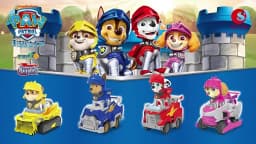 Genuine Paw Patrol PVC Cartoon Model Car 4-6cm Ryder Mashall Chase Rubble Skye Puppy Patrol Toys Figure Children Christmas Gifts