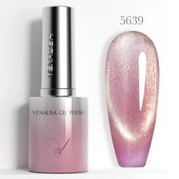 VENALISA 60 Colors TPO/HEMA FREE Glitter Gel Cat Eye Gel Nail Polish UV/LED Soak-Off Gel Polish Manicure DIY Nail Art Christmas
