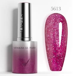 VENALISA 60 Colors TPO/HEMA FREE Glitter Gel Cat Eye Gel Nail Polish UV/LED Soak-Off Gel Polish Manicure DIY Nail Art Christmas