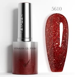 VENALISA 60 Colors TPO/HEMA FREE Glitter Gel Cat Eye Gel Nail Polish UV/LED Soak-Off Gel Polish Manicure DIY Nail Art Christmas