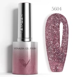 VENALISA 60 Colors TPO/HEMA FREE Glitter Gel Cat Eye Gel Nail Polish UV/LED Soak-Off Gel Polish Manicure DIY Nail Art Christmas