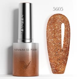 VENALISA 60 Colors TPO/HEMA FREE Glitter Gel Cat Eye Gel Nail Polish UV/LED Soak-Off Gel Polish Manicure DIY Nail Art Christmas