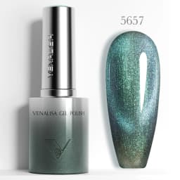 VENALISA 60 Colors TPO/HEMA FREE Glitter Gel Cat Eye Gel Nail Polish UV/LED Soak-Off Gel Polish Manicure DIY Nail Art Christmas