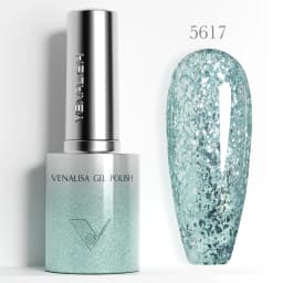 VENALISA 60 Colors TPO/HEMA FREE Glitter Gel Cat Eye Gel Nail Polish UV/LED Soak-Off Gel Polish Manicure DIY Nail Art Christmas