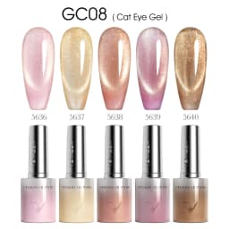 VENALISA 60 Colors TPO/HEMA FREE Glitter Gel Cat Eye Gel Nail Polish UV/LED Soak-Off Gel Polish Manicure DIY Nail Art Christmas