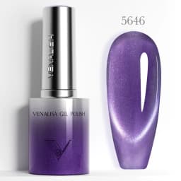 VENALISA 60 Colors TPO/HEMA FREE Glitter Gel Cat Eye Gel Nail Polish UV/LED Soak-Off Gel Polish Manicure DIY Nail Art Christmas