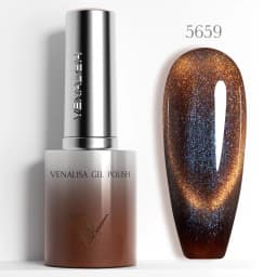 VENALISA 60 Colors TPO/HEMA FREE Glitter Gel Cat Eye Gel Nail Polish UV/LED Soak-Off Gel Polish Manicure DIY Nail Art Christmas