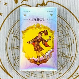 Hot-selling Tarot Oracle 78pcs Specially Colorful Cards Family Entertainment Fate Divination Game ,Halloween and Christmas Gifts