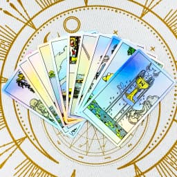 Hot-selling Tarot Oracle 78pcs Specially Colorful Cards Family Entertainment Fate Divination Game ,Halloween and Christmas Gifts