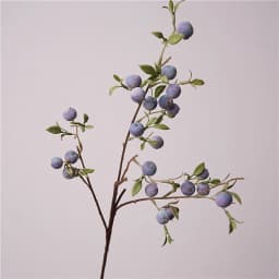 gardening fruit ornaments, long branches with frost, small apples fun plants, Christmas festive flower arrangement customization
