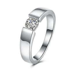 New charms 925 Sterling Silver Rings For Women stunning Shining crystal size 7/8/9/10 Fashion wedding Jewelry Christmas Gifts