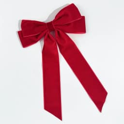 Vintage Velvet Bow Hairpins Barrettes For Girls Wedding Long Ribbon Korean Hair Clip Hairgrip Accessories Christmas party hair