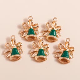 10pcs Mix Enamel Christmas Charms Noel Star Hats Santa Claus Pendants for Diy Jewelry Making Necklace Earring Making Accessories