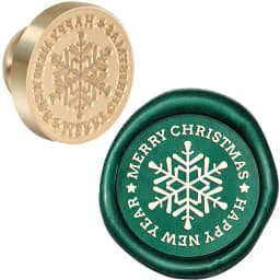 Christmas Tree Snowflake Candle Wax Seal Stamp DIY Craft Supplies Scrapbooking Christmas Wedding Invitation Decoration