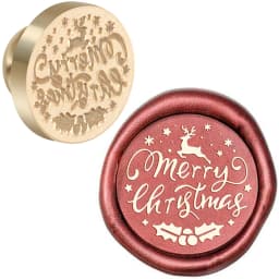 Christmas Tree Snowflake Candle Wax Seal Stamp DIY Craft Supplies Scrapbooking Christmas Wedding Invitation Decoration