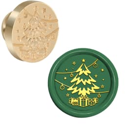 Christmas Tree Snowflake Candle Wax Seal Stamp DIY Craft Supplies Scrapbooking Christmas Wedding Invitation Decoration