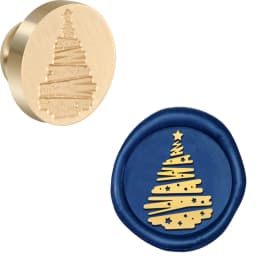 Christmas Tree Snowflake Candle Wax Seal Stamp DIY Craft Supplies Scrapbooking Christmas Wedding Invitation Decoration