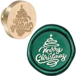 Christmas Tree Snowflake Candle Wax Seal Stamp DIY Craft Supplies Scrapbooking Christmas Wedding Invitation Decoration
