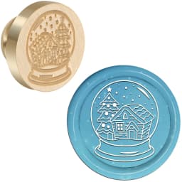 Christmas Tree Snowflake Candle Wax Seal Stamp DIY Craft Supplies Scrapbooking Christmas Wedding Invitation Decoration