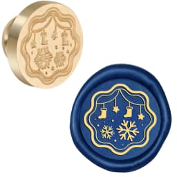 Christmas Tree Snowflake Candle Wax Seal Stamp DIY Craft Supplies Scrapbooking Christmas Wedding Invitation Decoration
