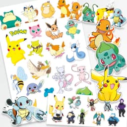 3PCS Original Tattoo Stickers Waterproof Sticker Funny Cartoon Girls Christmas Birthday Gift Reward Toy