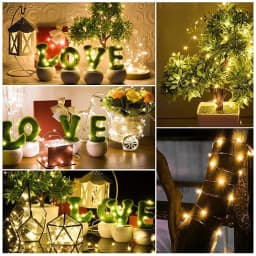Led Copper Wire String Lights USB 8 modes Fairy Light Waterproof Garland DIY Wedding Christmas Party Garden Decoration Lamp