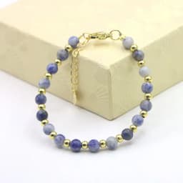 Charm Lovely Baby Baptism Bracelet Natural Stone Crystal Lobster Clasp Parts Yoga Christmas Wedding Girls Gift Jewelry Fashion