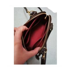 For Alma BB Bag Insert Organizer Makeup Small Handbag Organize Inner Purse Portable Cosmetic Bing Shell Bag Organizer Christmas