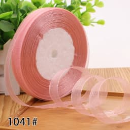 12mm Organza Ribbon 45Meters/Roll DIY Handmade Clothing Accessories Christmas Wedding Birthday Party Gift Wrapping Ribbon