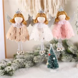Christmas Angel Doll Christmas Decoration for Home 2022 Christmas Ornament Tree Decor Xmas Gifts Cristmas New Year 2023 Navidad