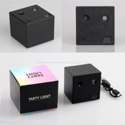 Rechargeable Battery R&G Laser Projector Disco DJ Light 64 Patterns Dance Bar Party Car Effect Christmas Decorate Stage Lamp E01