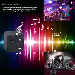Rechargeable Battery R&G Laser Projector Disco DJ Light 64 Patterns Dance Bar Party Car Effect Christmas Decorate Stage Lamp E01